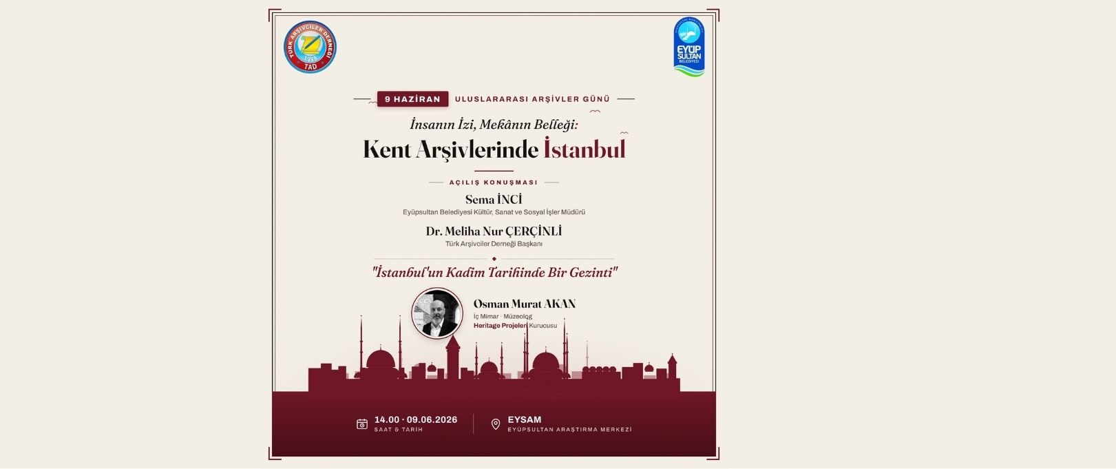 İnsanın İzi, Mekânın Belleği: Kent Arşivlerinde İstanbul